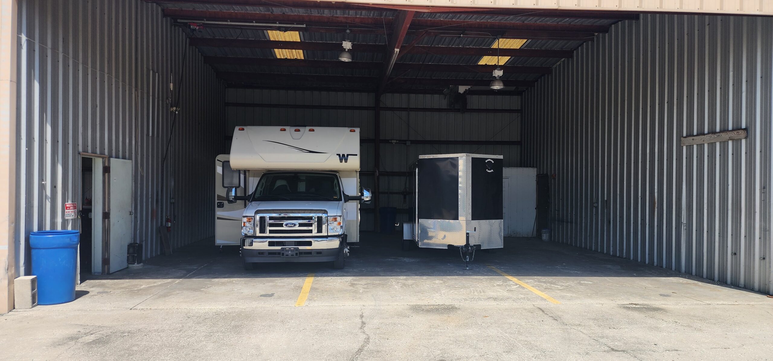 454-2022-Minnie-Winnie-22R-and-Cargo-Trailer-Ready-For-Solar-Install-at-Great-Outdoors-Solar